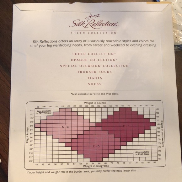 Hanes 2-Pack Silky Sheer Control top reinforced toe Stockings - Picture 4 of 6